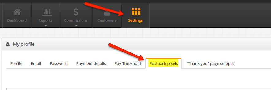 FAQ da BuyGoods sobre o funcionamento dos postbacks.